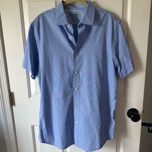 Banana Republic short sleeve button down shirt